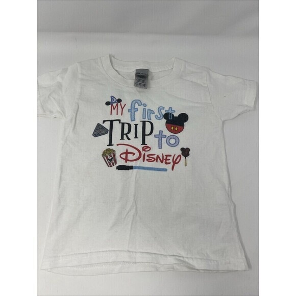 Disney Other - My First Trip To Disney Shirt Disneyland 3T Toddler Mickey Mouse